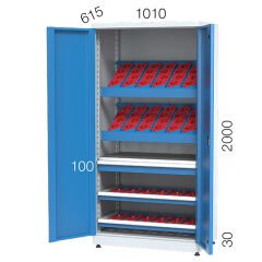 GLS Garaj 2130 CNC Takım Dolabı Çekmeceli ve Hareketli Raflı