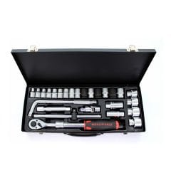 Worldforce 11350 Lokma Takımı S-Ultra 1/2'' Uzatmalı Cırcır 26 Parça