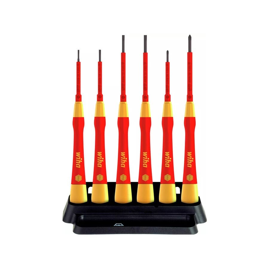 Wiha 42989 VDE Elektrikçi Klemens Tornavida Seti 1000V 6 Parça
