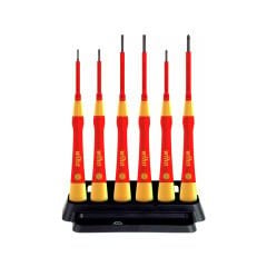 Wiha 42989 VDE Elektrikçi Klemens Tornavida Seti 1000V 6 Parça