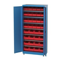 GLS Garaj 6229 Avadanlık Dolabı 7 Raflı 36 Kutulu