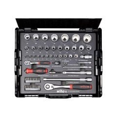 Wiha 44685 Lokma Anahtar Seti 1/4''-1/2'' L BOXX 60 Parça