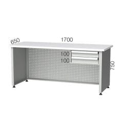 GLS Garaj 3104 Şef Masası 2 Çekmeceli