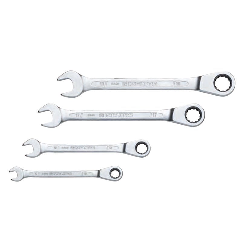 İzeltaş 13000 00 5343 Cırcır Kombine Anahtar Takımı 4 Parça