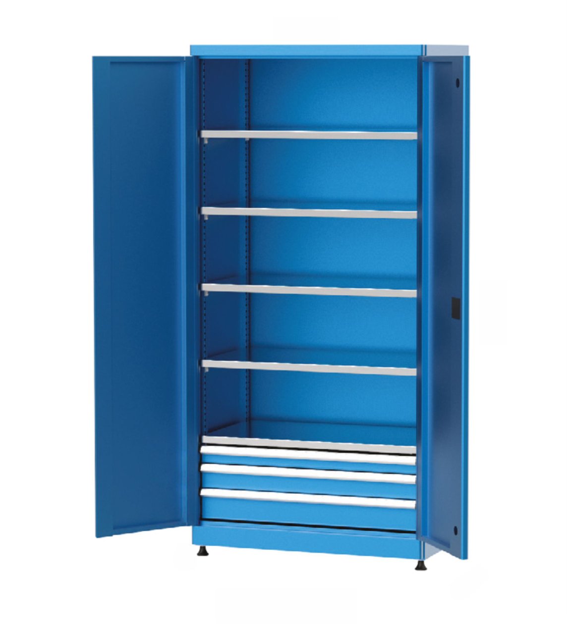 GLS Garaj 6215 Endüstriyel Takım Dolabı 3 Çekmeceli Ve Raflı