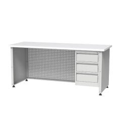 GLS Garaj 3109 Şef Masası 3 Çekmeceli