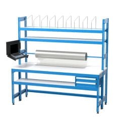 GLS Garaj 3416 Ambalaj Paketleme Tezgahı Ambalaj Rulolu Çekmeceli