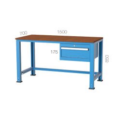GLS Garaj 3781 Tek Çekmeceli Orta Tip Çalışma Tezgahı
