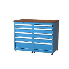 GLS Garaj 3461 Çalışma Tezgahı 10 Çekmeceli