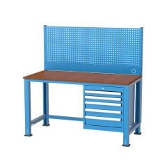 GLS Garaj 3785 5 Çekmeceli Askı Panolu Orta Tip Çalışma Tezgahı
