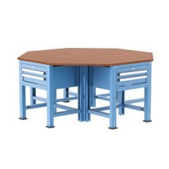 GLS Garaj 3855 8 Çekmeceli Sekizgen Çalışma Tezgahı