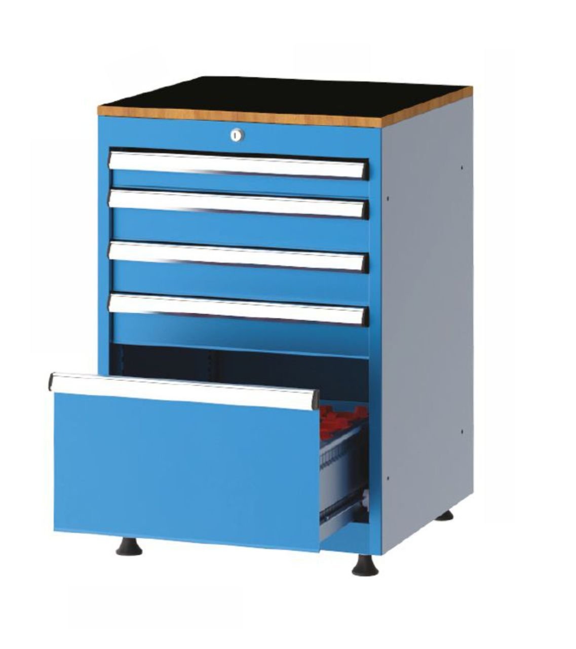 GLS Garaj 2650 Takım Dolabı 4 Çekmeceli 1 Adet CNC Çekmeceli