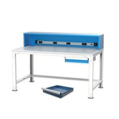 GLS Garaj 3662 Elektronikçi Çalışma Masası ESD Levhalı Çekmeceli