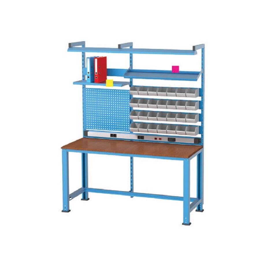 GLS Garaj 3684 Çalışma Tezgahı Askı Panolu Avadanlık Kutulu