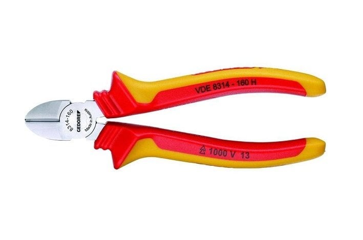 Gedore 8314-160 H VDE Yan Keski Koruyucu İzoleli 160 mm