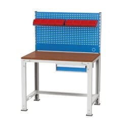 GLS Garaj 3948 Çalışma Tezgahı Askı Panolu Tek Çekmeceli