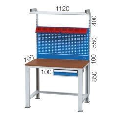 GLS Garaj 3949 Çalışma Tezgahı Askı Panolu Işıklı Avadanlık Kutulu