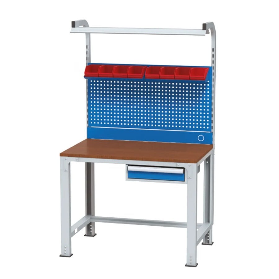 GLS Garaj 3949 Çalışma Tezgahı Askı Panolu Işıklı Avadanlık Kutulu