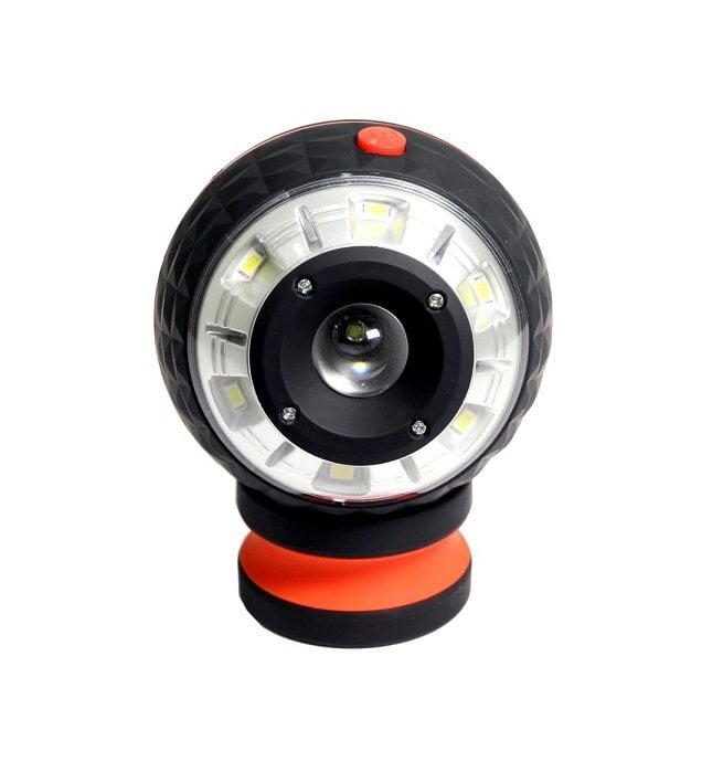 Worldforce 11067 Profesyonel Top Şekilli Manyetik Pod Led Fener 250 Lümen