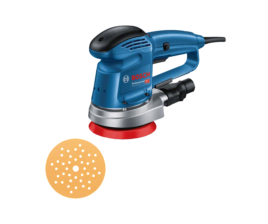 Bosch GEX 34-125 Eksantrik Zımpara Makinesi