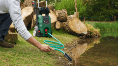 Bosch Aquatak 130 Basınçlı Yıkama 130 Bar + Oto ve Ev Yıkama Kiti