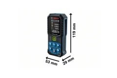 Bosch GLM 50-27 CG Lazerli Uzaklık Ölçer-Lazer Metre 50 Mt