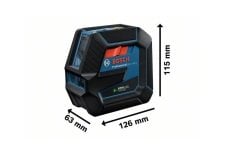 Bosch GCL 2-50 G Hizalama Lazeri - Kombi Lazer