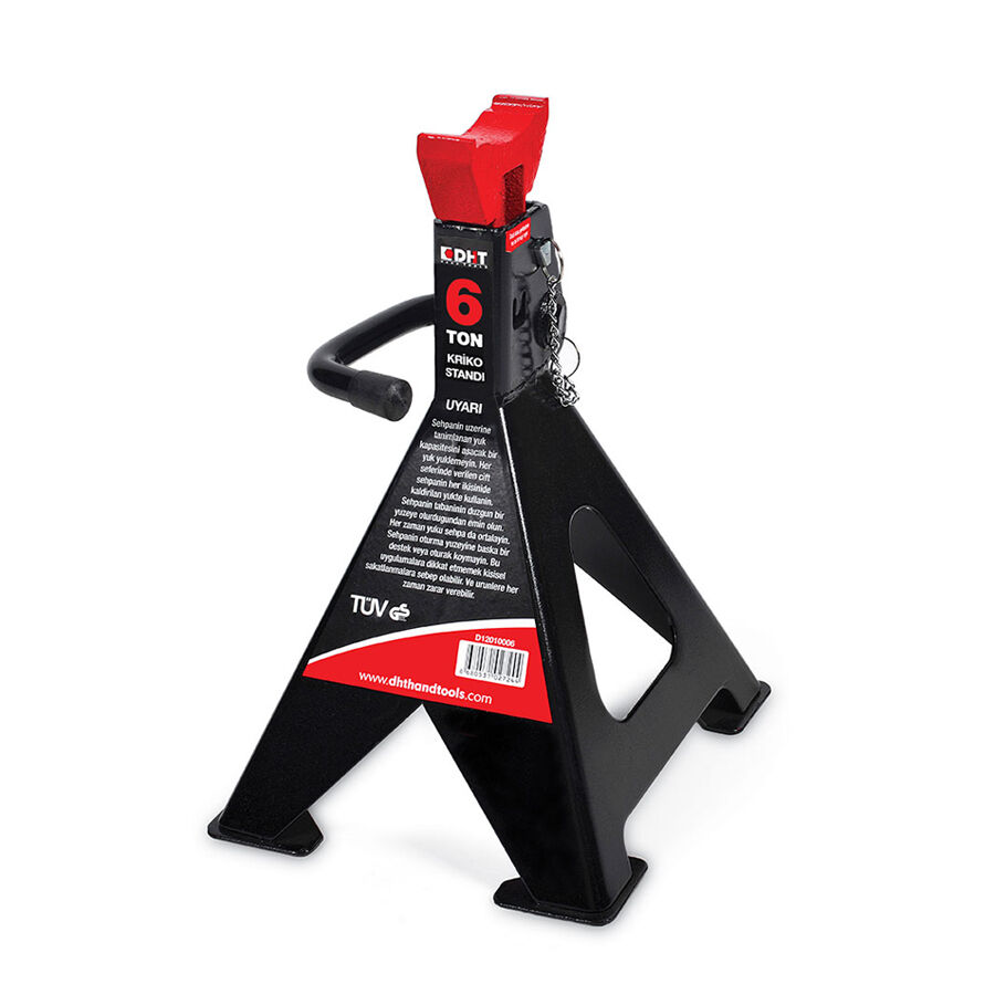 DHT D12010006 Kriko Standı Araç Altı Sehpa 2'li Set 6 Ton