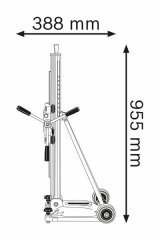 Bosch GCR 350 Karot Sehpası