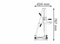 Bosch GCR 180 Karot Sehpası