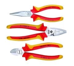 Gedore 1102-002 VDE Elektrikçi Pense Seti 3 Parça