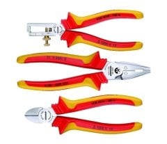 Gedore 1102-004 VDE Elektrikçi Pense Seti 3 Parça