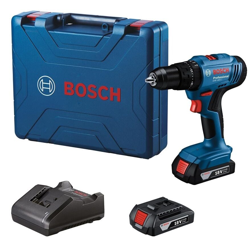 Bosch GSB 183-LI Akülü Darbeli Delme Vidalama Makinesi 18V
