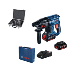Bosch GBH 180-LI Akülü Kırıcı Delici 11 Parça SDS Setli