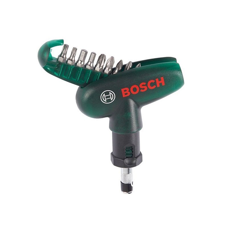 Bosch Cırcırlı Cep Tornavidası Bits Uçlu 10 Parça