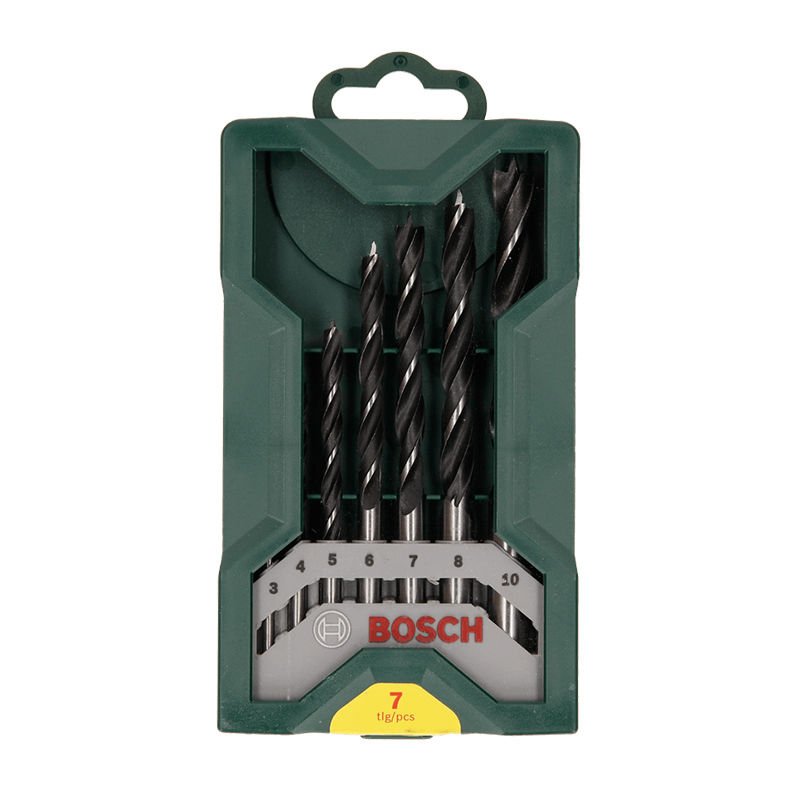 Bosch Mini X Line Ahşap Delme Matkap Ucu Seti 7 Parça