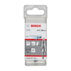 Bosch HSS 9 Kademeli Matkap Delme Ucu Altıgen Şaftlı 4-20 mm