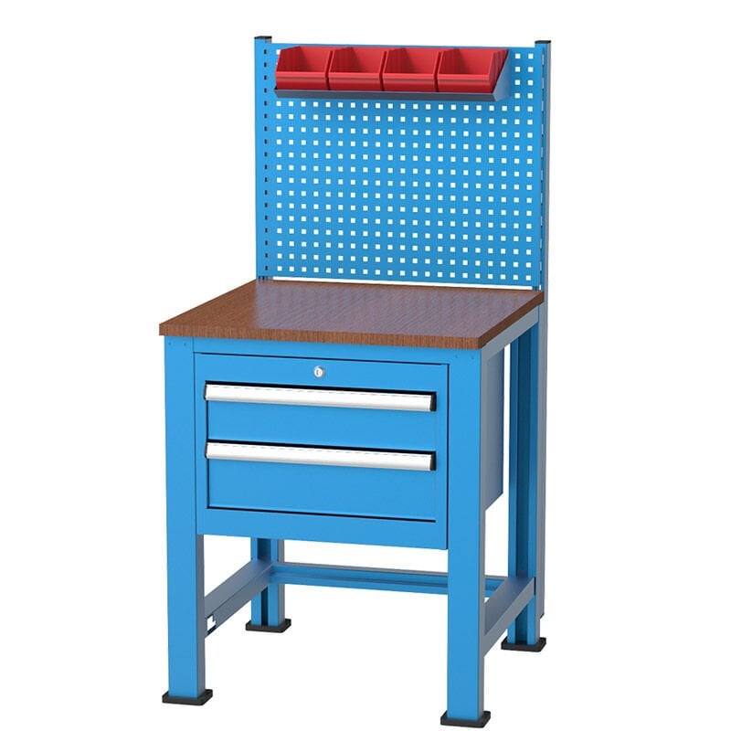 GLS Garaj 3385 Çalışma Tezgahı Küçük Tip Askı Panolu 2 Çekmeceli