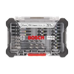Bosch Pro Impact Metal Delme ve Vidalama Ucu Seti 20 Parça