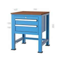 GLS Garaj 3375 Çalışma Tezgahı Küçük Tip 2 Çekmeceli