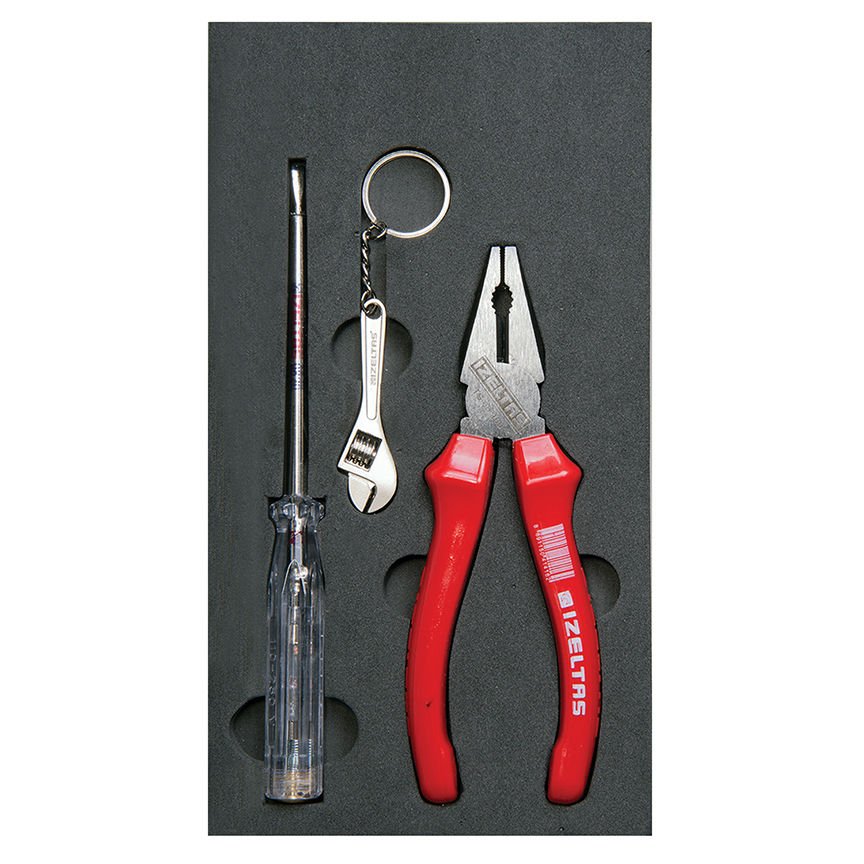İzeltaş 3020 00 1002 Pense-Kontrol Kalemi Set 2 Parça