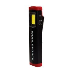 Worldforce 11543 Şarjlı Mini El Lambası COB Ledli 300 Lümen