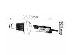 Bosch GHG 20-60 Sıcak Hava Tabancası 2000 Watt