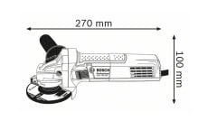 Bosch GWS 750 S Avuç Taşlama Makinesi Devir Ayarlı 750 Watt 115 mm