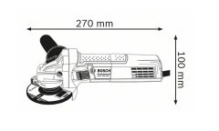 Bosch GWS 750 S Avuç Taşlama Makinesi Devir Ayarlı 750 Watt 115 mm