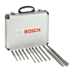 Bosch SDS Plus Kırıcı Delici Matkap Ucu Seti 11 Parça Metal Çantalı
