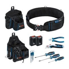 Bosch 1600A02H5C El Aleti Seti + Çanta ve Kemer Seti 6 Parça