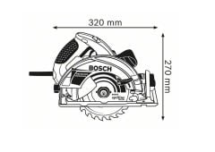 Bosch GKS 65 GCE Daire Testere 1800 Watt