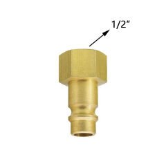 Lüdecke ES12NI Stoper Kaplin Hava Hortum Dişi Uç 1/2''