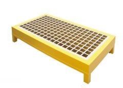 GLS Garaj 7485 Izgaralı Kimyasal Varil Paleti